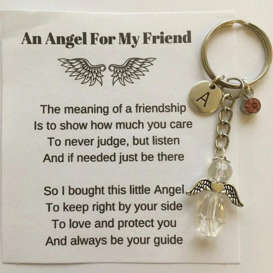 Guardian Angel Keychain - Best Friend Gift