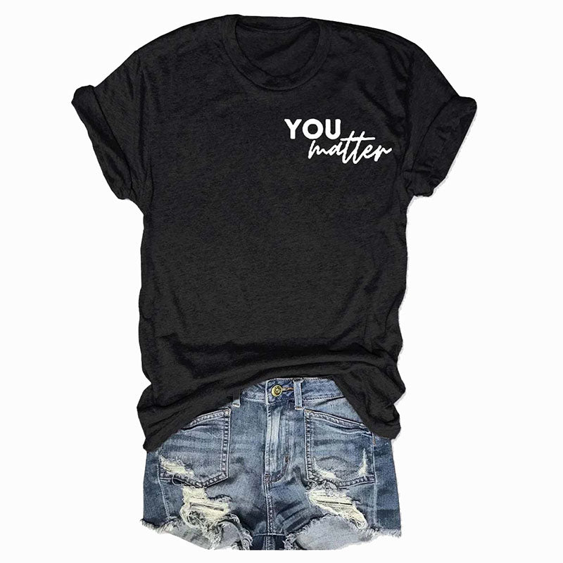 You Are Amazing Beautiful And Enough Crew Neck T-shirt