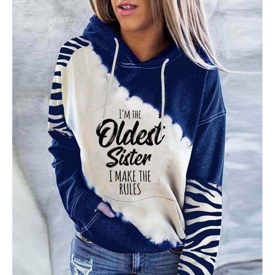 I'm the Youngest Sister Rules Don't Apply To Me Funny Hoodie