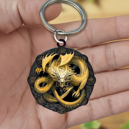 Gift For Dragon Lover Acrylic Keychain DK023