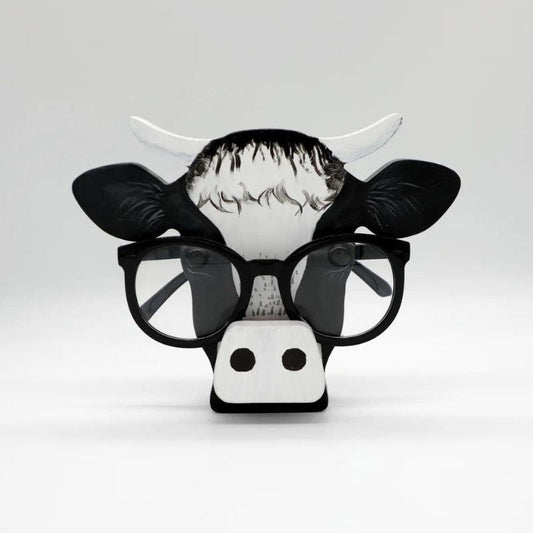 Handmade Glasses Stand Cow