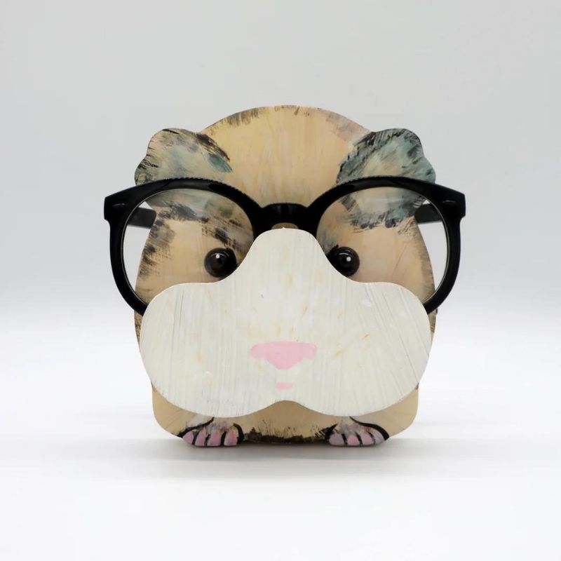 Handmade Glasses Stand Guinea Pig